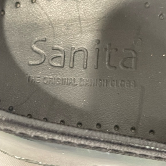 Sanita The Original Danish  blue and green patent clogs size 37 US 6 - Picture 8 of 11